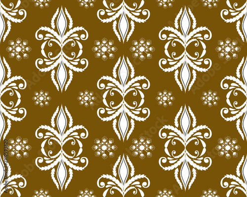 Abstract ethnic geometric pattern design for background or Wallpaper.