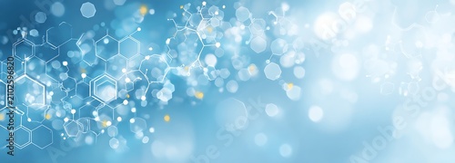 medical science blue banner