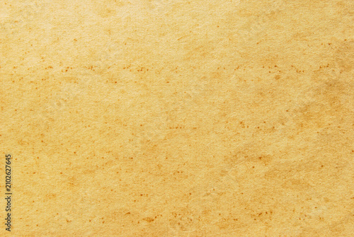 Old paper texture, a sheet of brown cardboard texture background