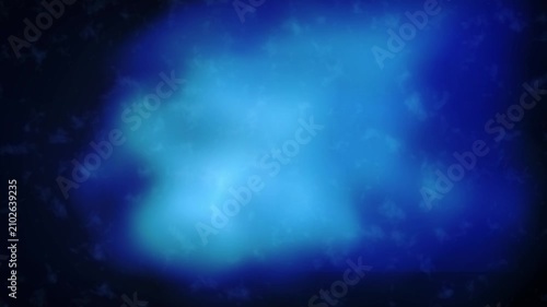 Dynamic abstract sapphire blue smoke ink flowing swirling like cosmic gas clouds aesthetic motion background