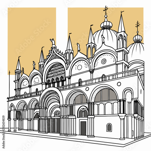 Photography St. Mark_s Basilica Facade