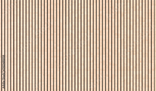 Light wood wall slat seamless pattern texture