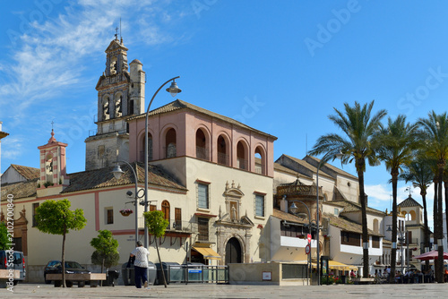 Plaza de Espana, Écija., Spanien