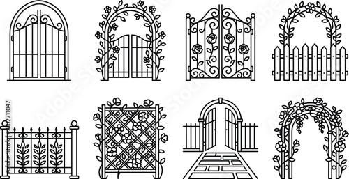 Fényképezés wrought iron gate