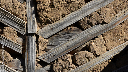 Foto Wooden texture old boards