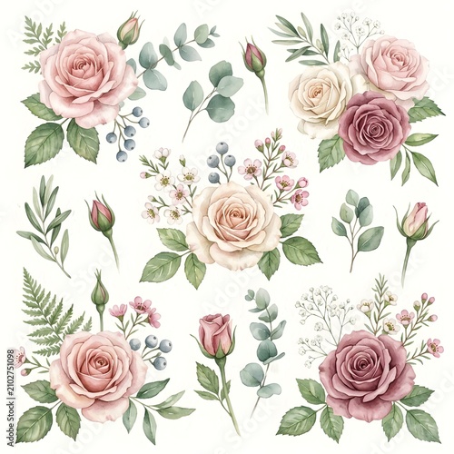 Colorful Floral Embroidery Pattern on Vintage Fabric Seamless Textile Design with Decorative Flower Texture for Wallpaper and Nature Inspired Background