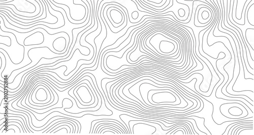 Minimalist topography line art background pattern with topographic abstract background geography cartography minimalist monochrome elevation