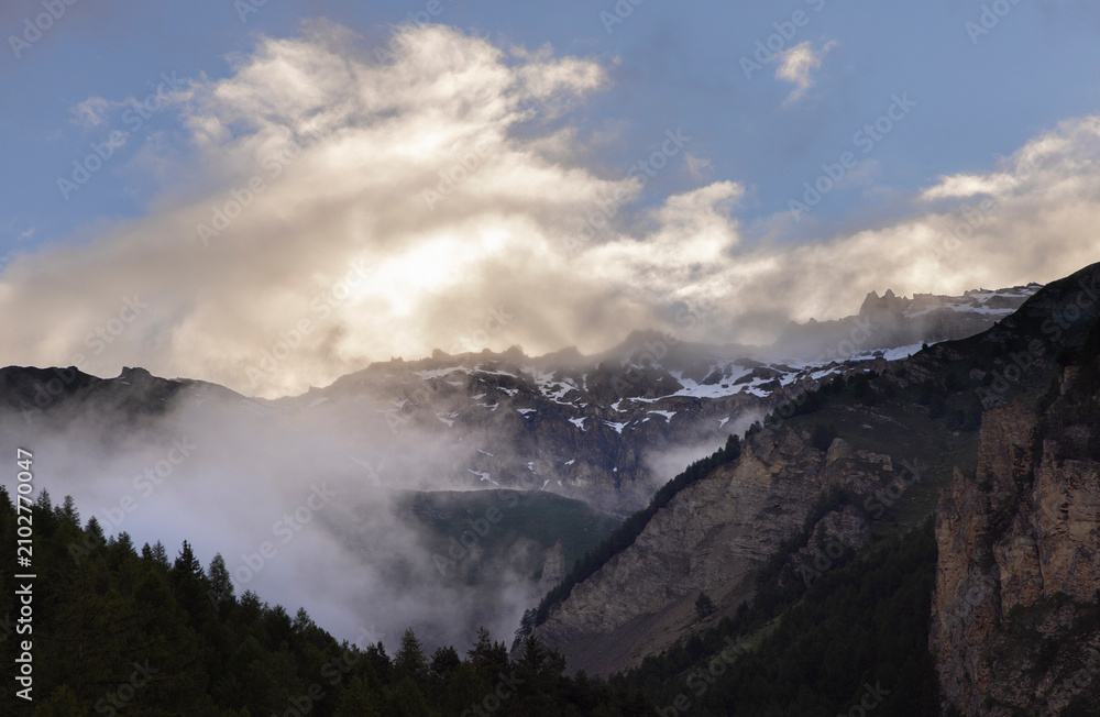 Fototapeta premium Swiss Mountains