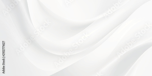 abstract white fabric wave texture background with elegant smooth soft folds satin silk ripple pattern