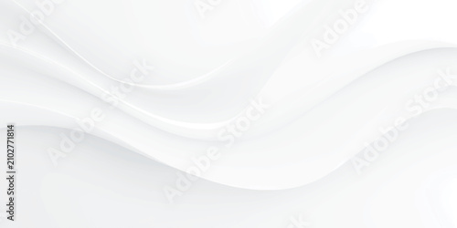 abstract white fabric wave texture background with elegant smooth soft folds satin silk ripple pattern architectural layout