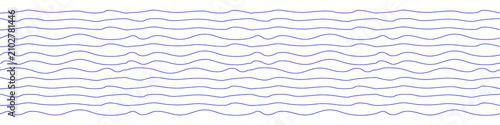 Obraz na płótnie Wavy pattern, vector illustration, vector, pattern, seamless, amplitude, backgro