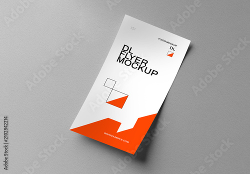 DL Flyer Mockup