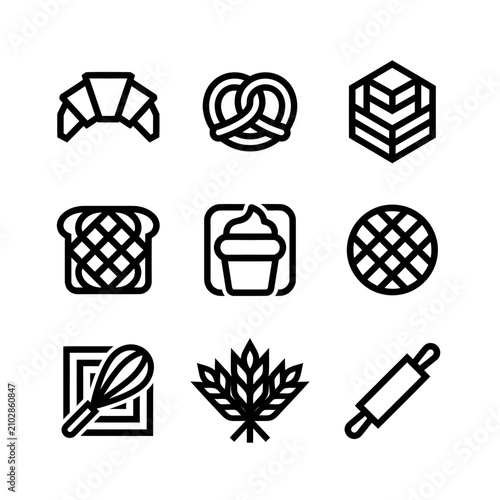 Variety of Cannabis and Marijuana Icons for Design.