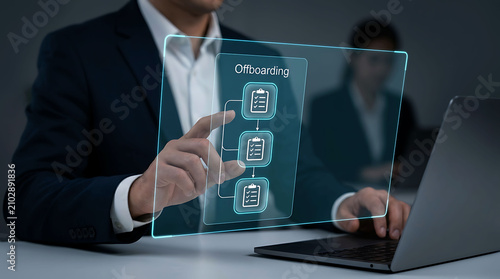 Employee Offboarding Checklist Digital HR Exit Workflow Management Process