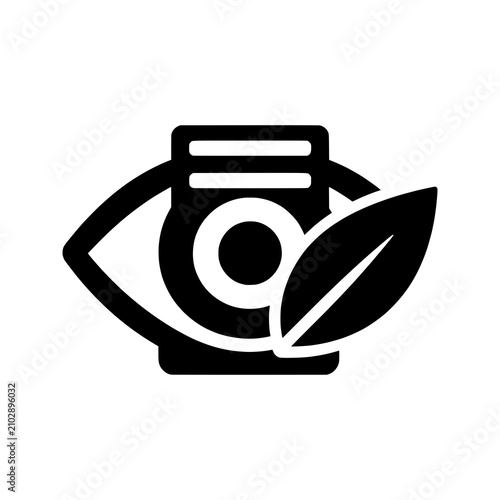 Cuadro en lienzo Transparency icon representing openness, accountability, and disclosure in sustainable business practices