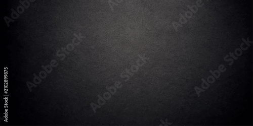 Tableau sur toile Dark Grunge Black Leather Texture Background with Rough Vintage Fabric Surface a