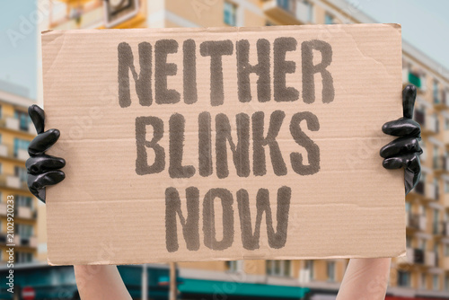 Foto "Neither Blinks Now" Both refuse to yield