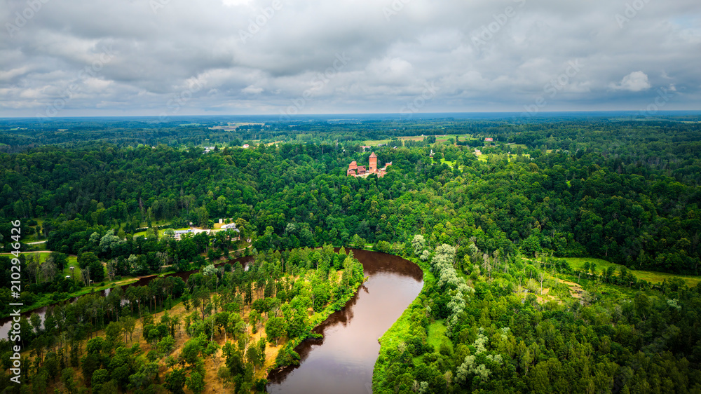 Obraz premium Sigulda, Latvia