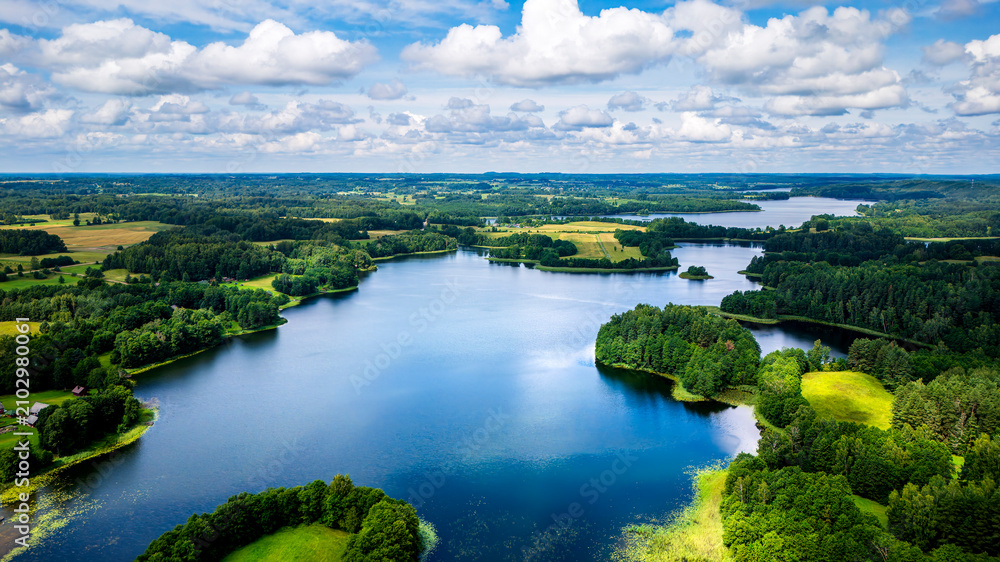 Fototapeta premium Aukstaitija National Park, Lithuania