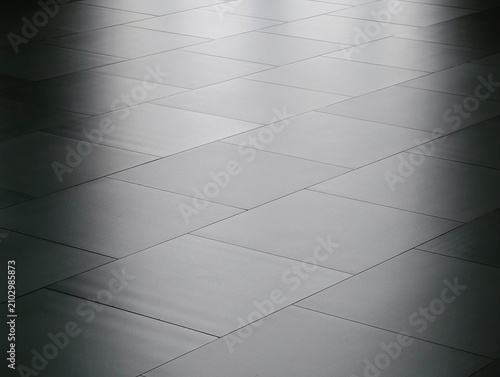 modern floor tiles with white and black stripes
