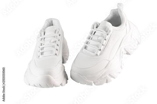 sport shoes isolated on white