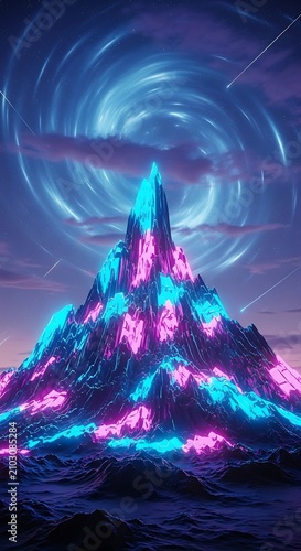 Neon Mountain Vortex.