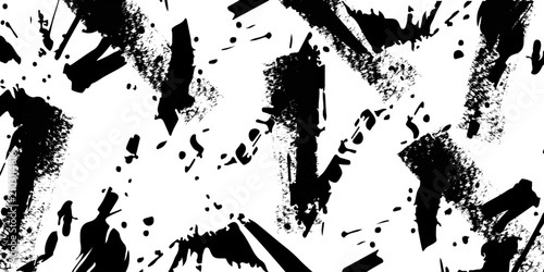 Bild auf Leinwand Scratched texture vector of urban background in Grunge style
