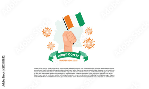 Ivory coast celebration event 