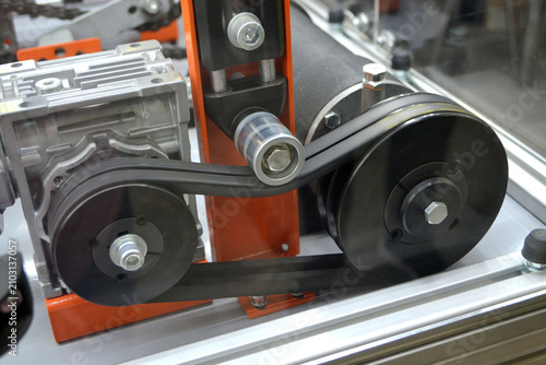 Obraz na płótnie Belt drive mechanism