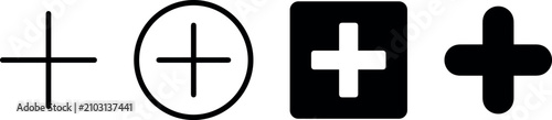 Fotografie plus minus icon line