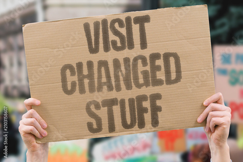 Canvas Print "Visit Changed Stuff" The doctor appointment shifted things