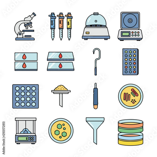Medical laboratory equipment and tools