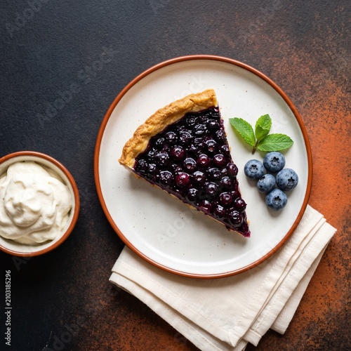 Tarte aux Brimbelles: A Vosges Wild-Blueberry Tart With A Sweet, Juicy Fruit Filling 
