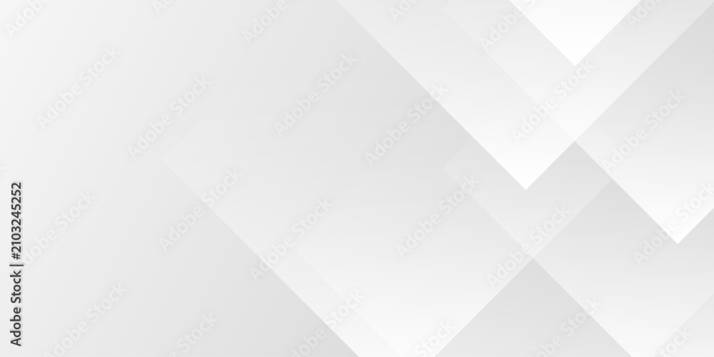 Obraz premium Abstract geometric background with white and gray triangles, perfect for digital presentations and design projects