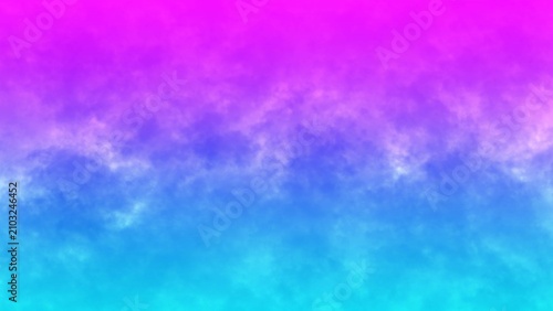 Abstract purple, blue, pink, smoke cloud gradient background