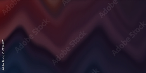 Slika na platnu Dark abstract background with horizontal streaks and blending colors, creating a mysterious and artistic effect