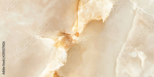 Polished light beige onyx stone slab texture with interior design background interior architecture polished material abstract construction finishing detailed artistic luxurious