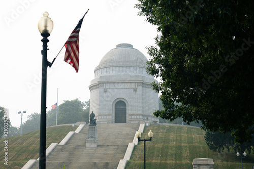 Bild auf Leinwand Memorial Park McKinley Monument Canton, Ohio