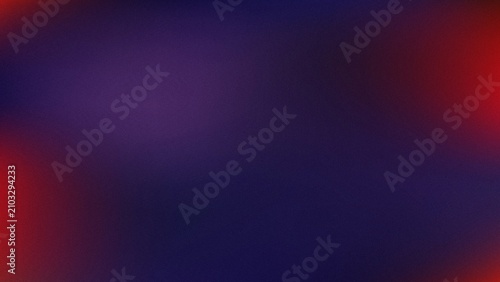 Cuadro en lienzo Dark purple and red gradient background with a heavy grainy noise texture creating a moody and atmospheric aesthetic for contemporary digital media projects