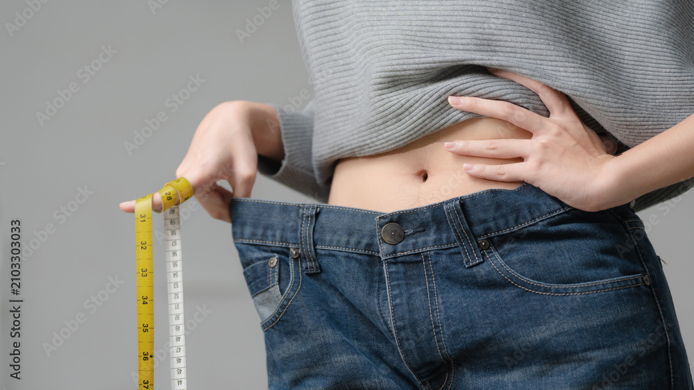 Foto Weight loss concept