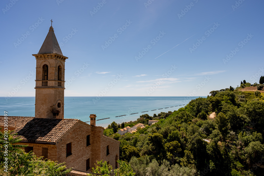 Fototapeta premium Cupra Marittima Alta or Marano. Marche. Views 0626