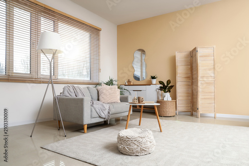 Interior of stylish living ...