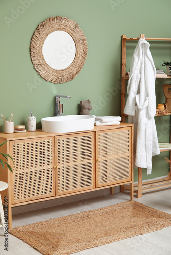 Modern sink with bath suppl...