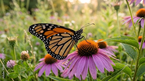 Realistic beauty butterfly.