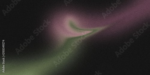 Abstract organic shape with soft pink and green gradients against dark background with subtle texture