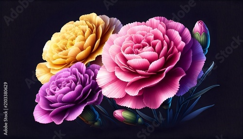 bouquet of yellow chrysanthemums