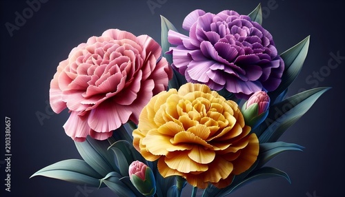bouquet of yellow chrysanthemums