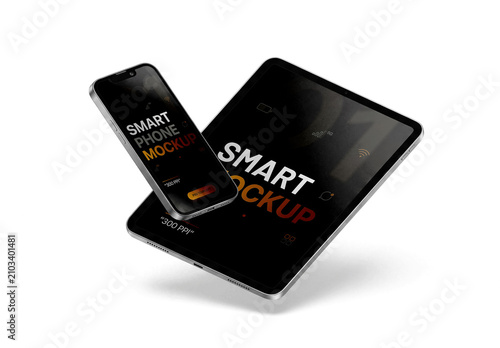 Tablet Studio Surface Mockup