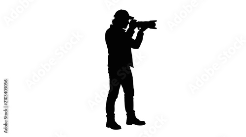 Silhouette of Photographer