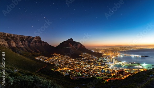 cape town at night